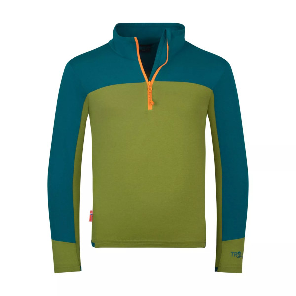 Kids Steinkjer Mosquishirt - Green/Sun