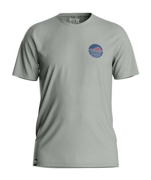 120 Cool Tec Choose Mountain T-Shirt Green Sage