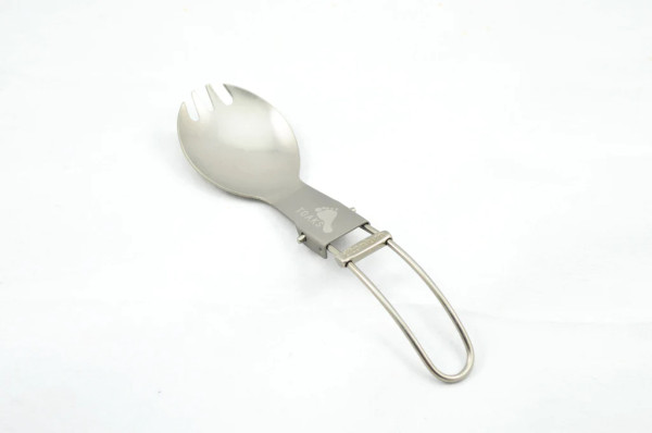 Titanium Folding Spork