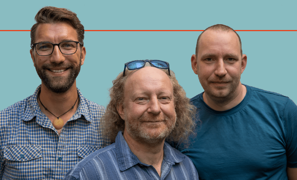 Joh, Matze und Enrico von CAMP4