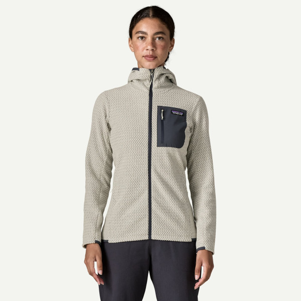 R1 Air Fz Hoody Woman Birch White