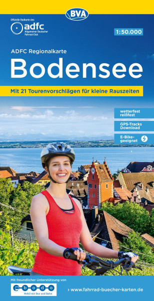 Bodensee Fahrradkarte