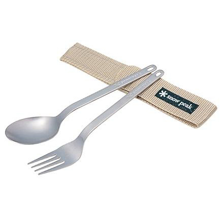 Titanium Fork+Spoon Set