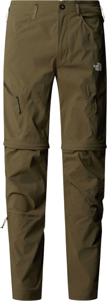 Exploration Reg Tap Convertible Pant-Taupe Green