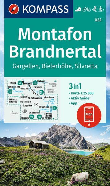 Wanderkarte Montafon