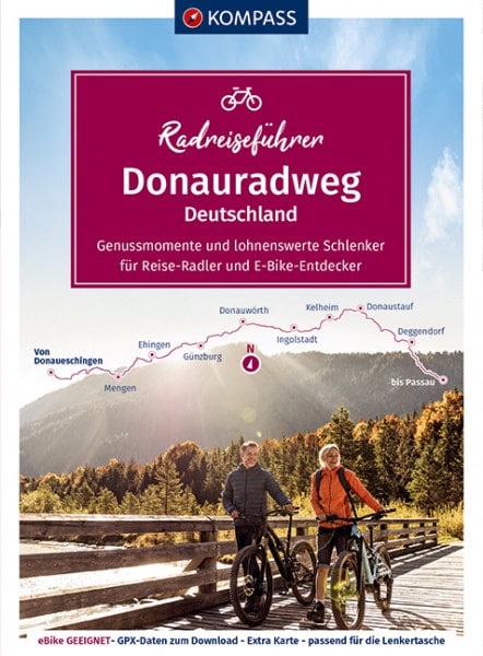 RadReiseFührer Donauradweg Deutschland
