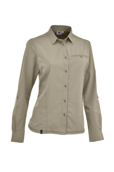 Hochalm UV50 SP 1/1 Bluse Uni Beige
