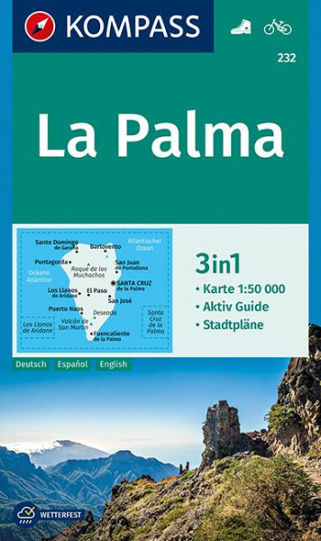 Wanderkarte La Palma