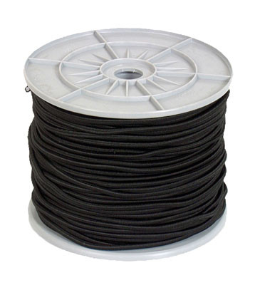 Reparatur Gummiseil 3mm - schwarz