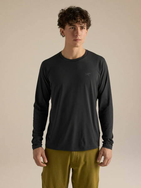 Cormac Long Sleeve Crew-Black