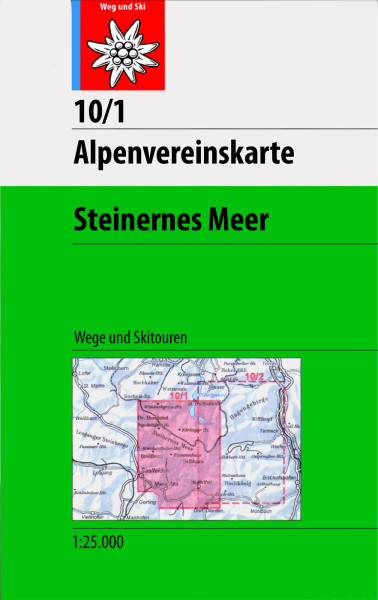 AV-Karte 10/1 - Steinernes Meer