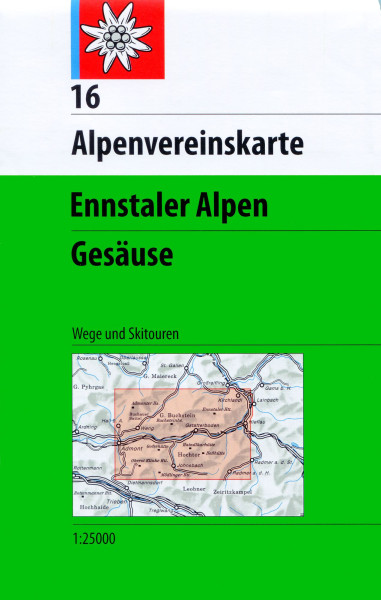 AV-Karte 16 - Ennstaler Alpen-Gesäuse