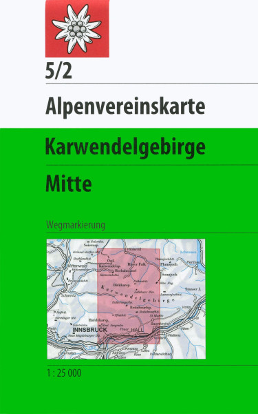 AV-Karte 5/2 Karwendelgebirge, Mitte