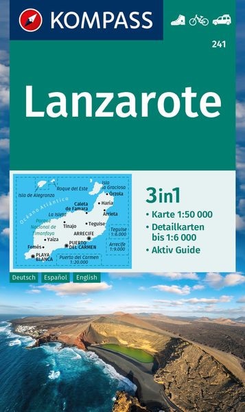 Wanderkarte Lanzarote