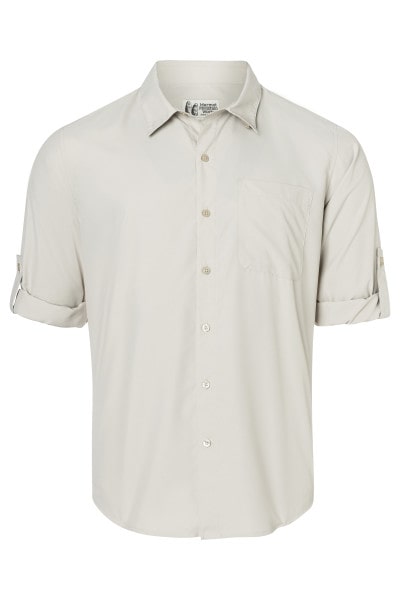 Hemd Airexchange Solarshield L/S Birch Bark