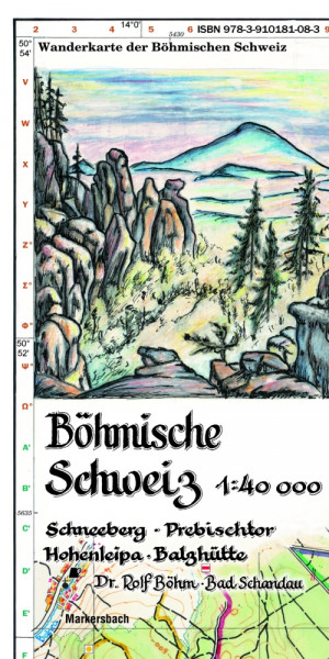 Böhmische Schweiz 1:40.000