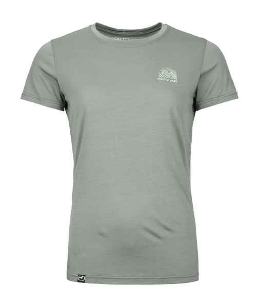 120 Cool Tec Mountain Stripe T-Shirt W Green Sage