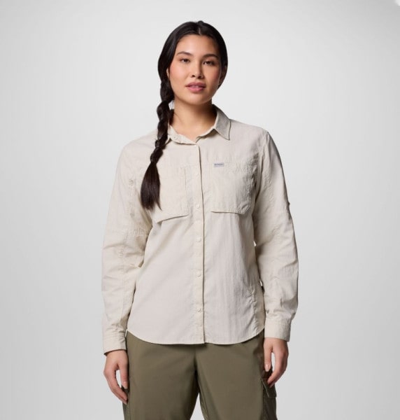 Skien Valley LS Shirt W Dark Stone
