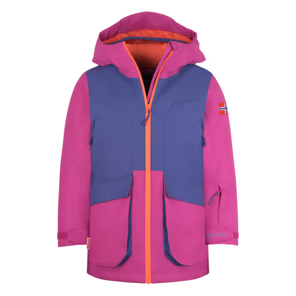 Girls Kongsberg Jacket Purple/Berry/Red