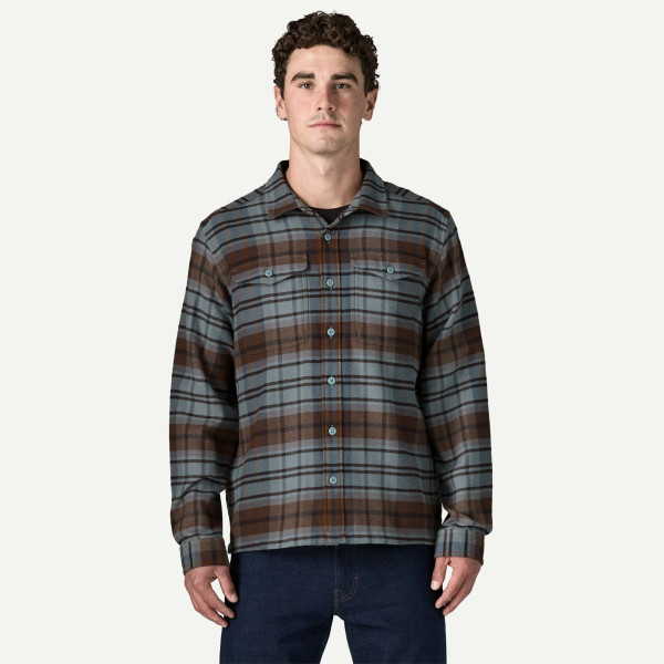 Fjord Flannel Shirt Rising Storm/Blue