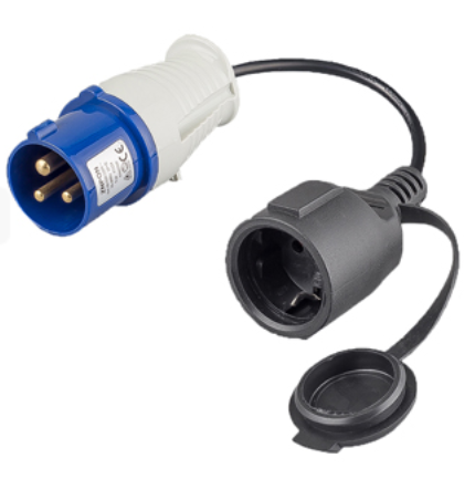 Adapter CEE - Schuko - Stecker - 0,35 m