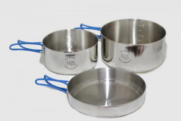K2 Inox Kochset 3 Teilig